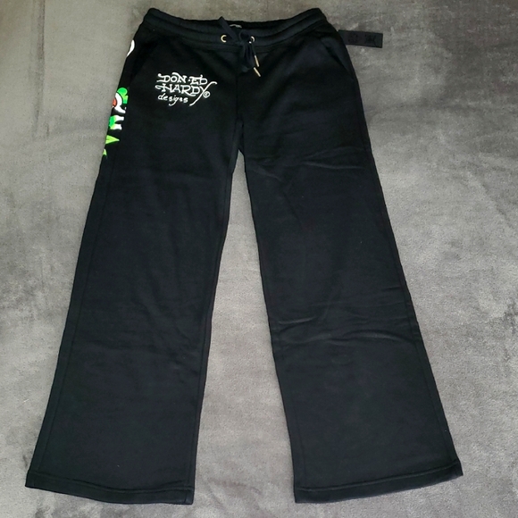 Ed Hardy Love Heart Tatti Inspired Sweatpants - Picture 4 of 6